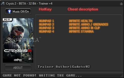 Crysis 2 Trainer 1.9 Download